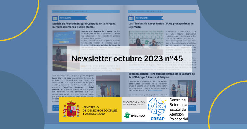 Newsletter del Creap nº45 octubre 2023