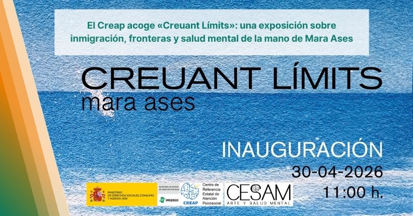 El Creap acoge «Creuant Límits»: una exposición sobre inmigración, fronteras y salud mental de la mano de Mara Ases