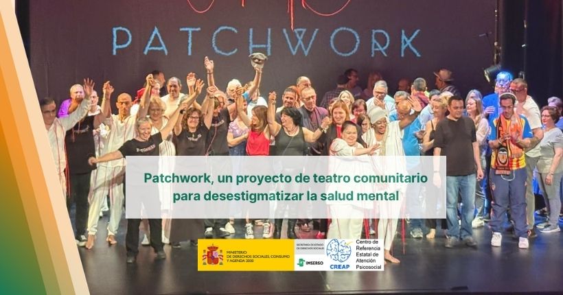 Patchwork, un proyecto de teatro comunitario para desestigmatizar la salud mental, reúne a más de 50 actores y actrices en Valencia