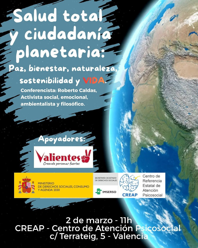 Cartel de la charla