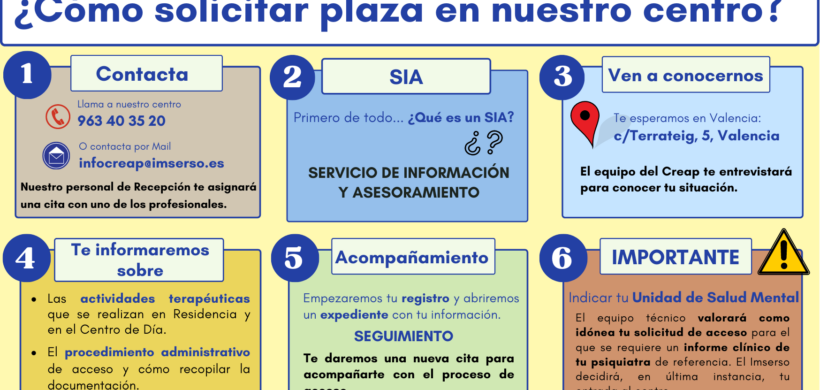 ¿Cómo solicitar plaza en nuestro centro?