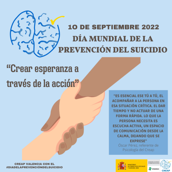Cartel Día mundial de la prevención del suicidio