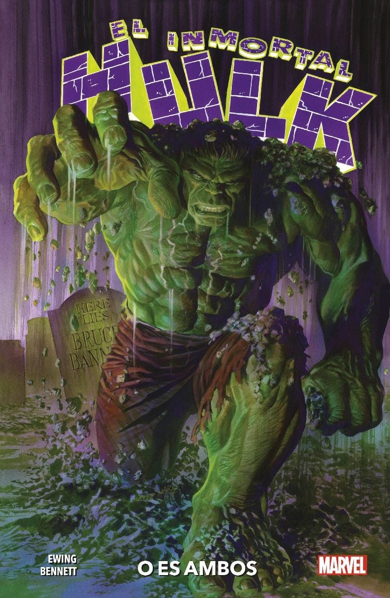 Portada del cómic Hulk