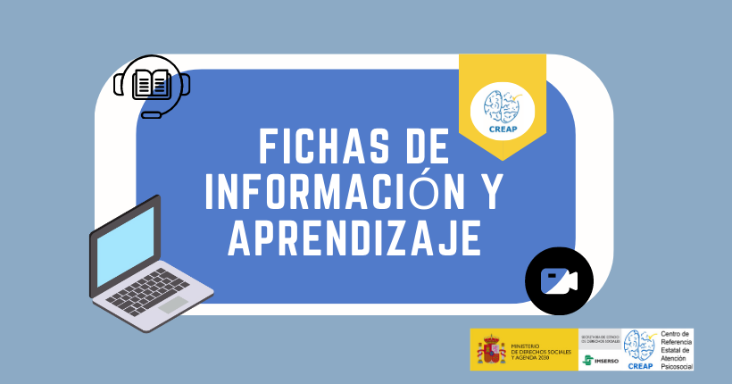 Imagen de la portada de las fichas de información y aprendizaje