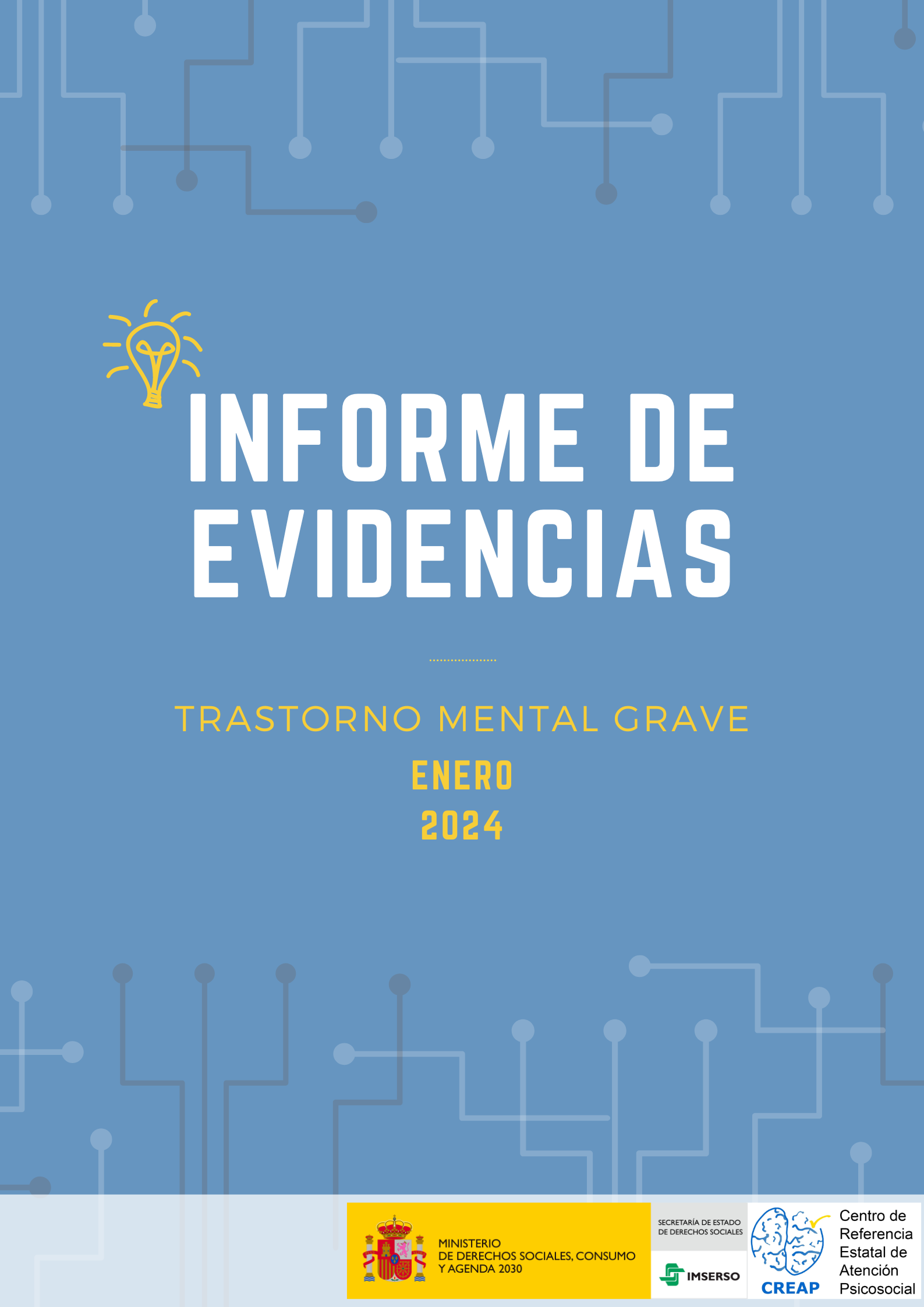 Portada Informe de Evidencias de enero de 2024