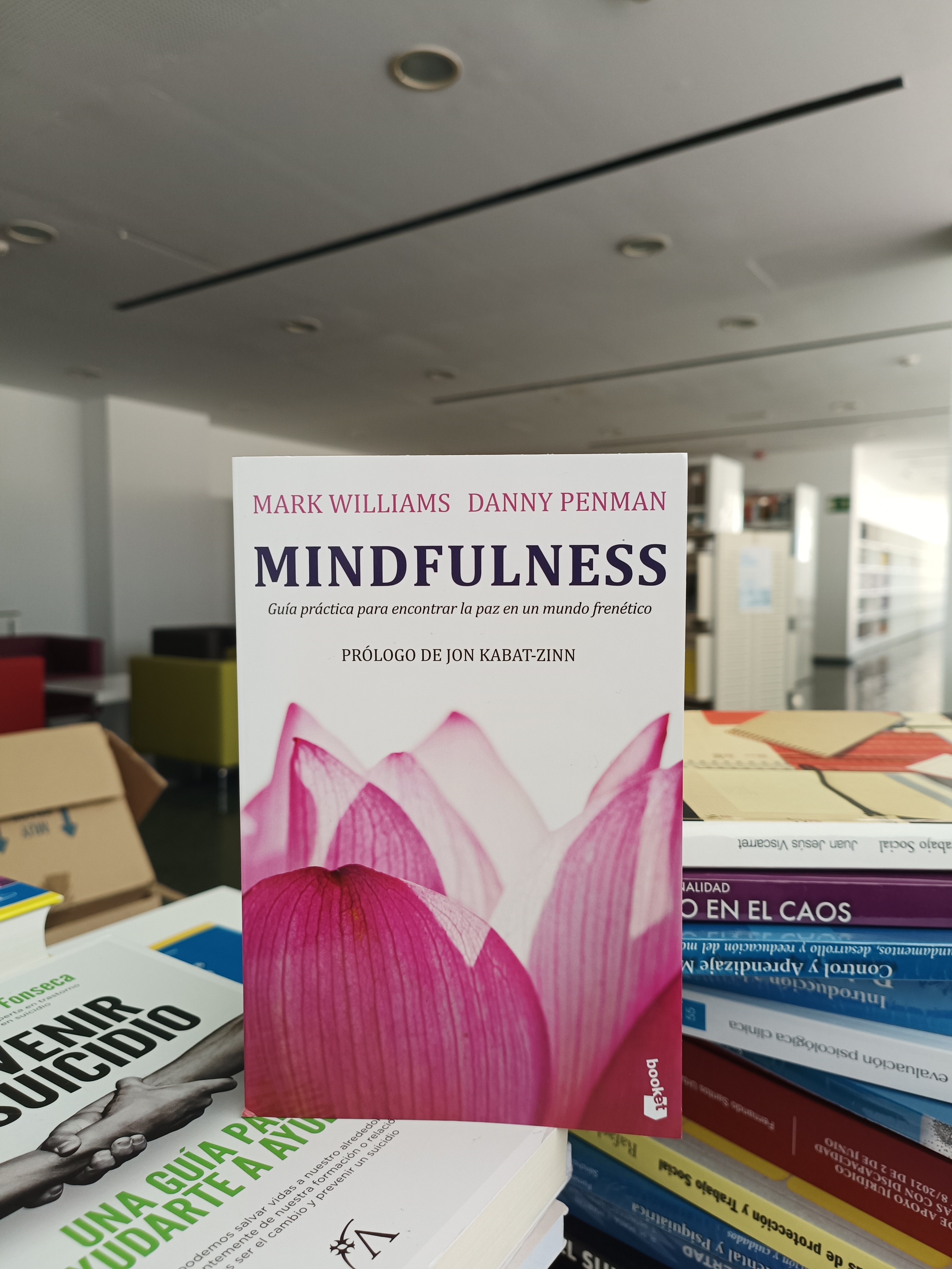 Portada Libro Mindfulness: guía práctica para encontrar la paz en un mundo frenético