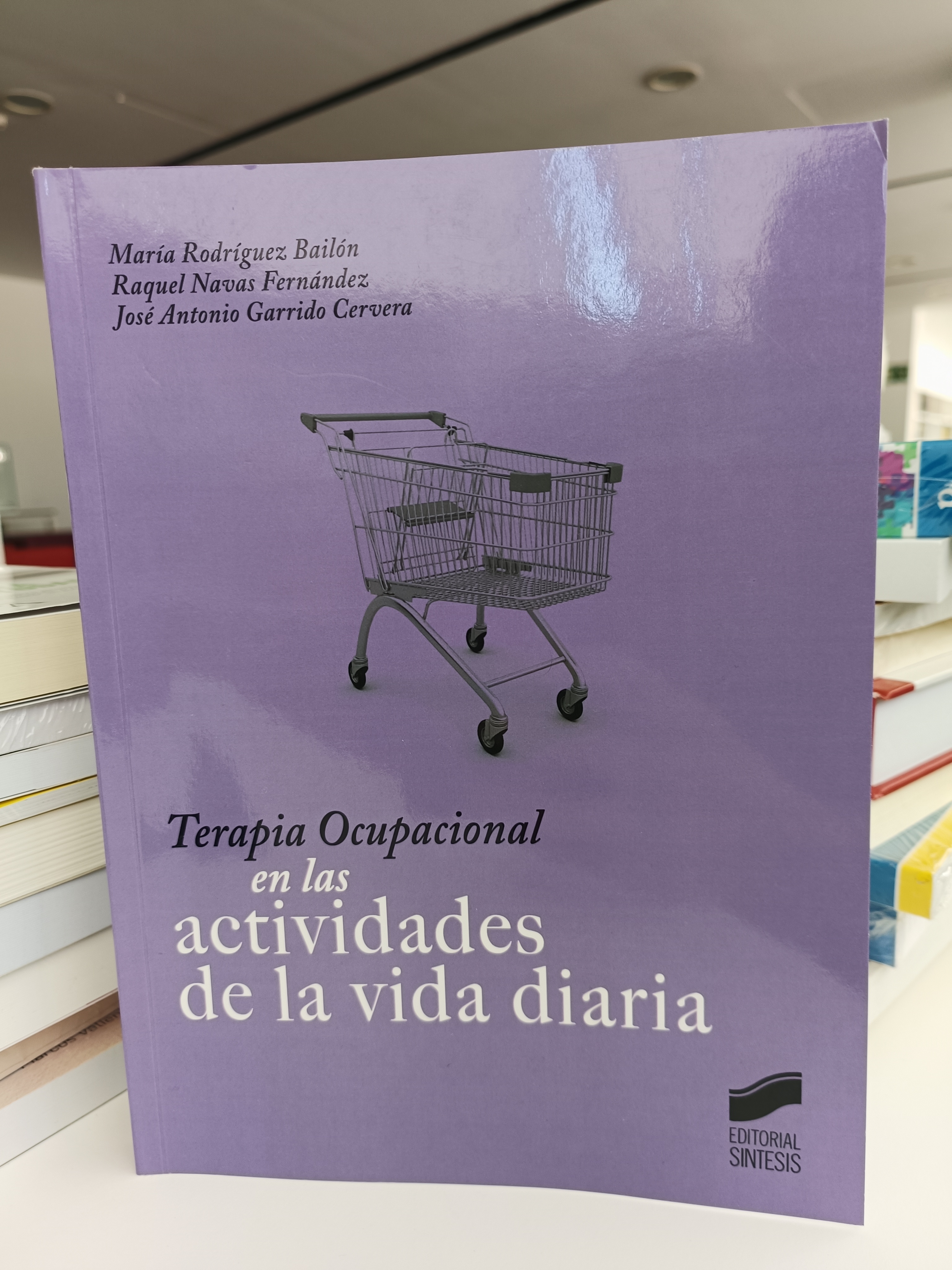 Portada Libro Terapia Ocupacional en las actividades de la vida diaria