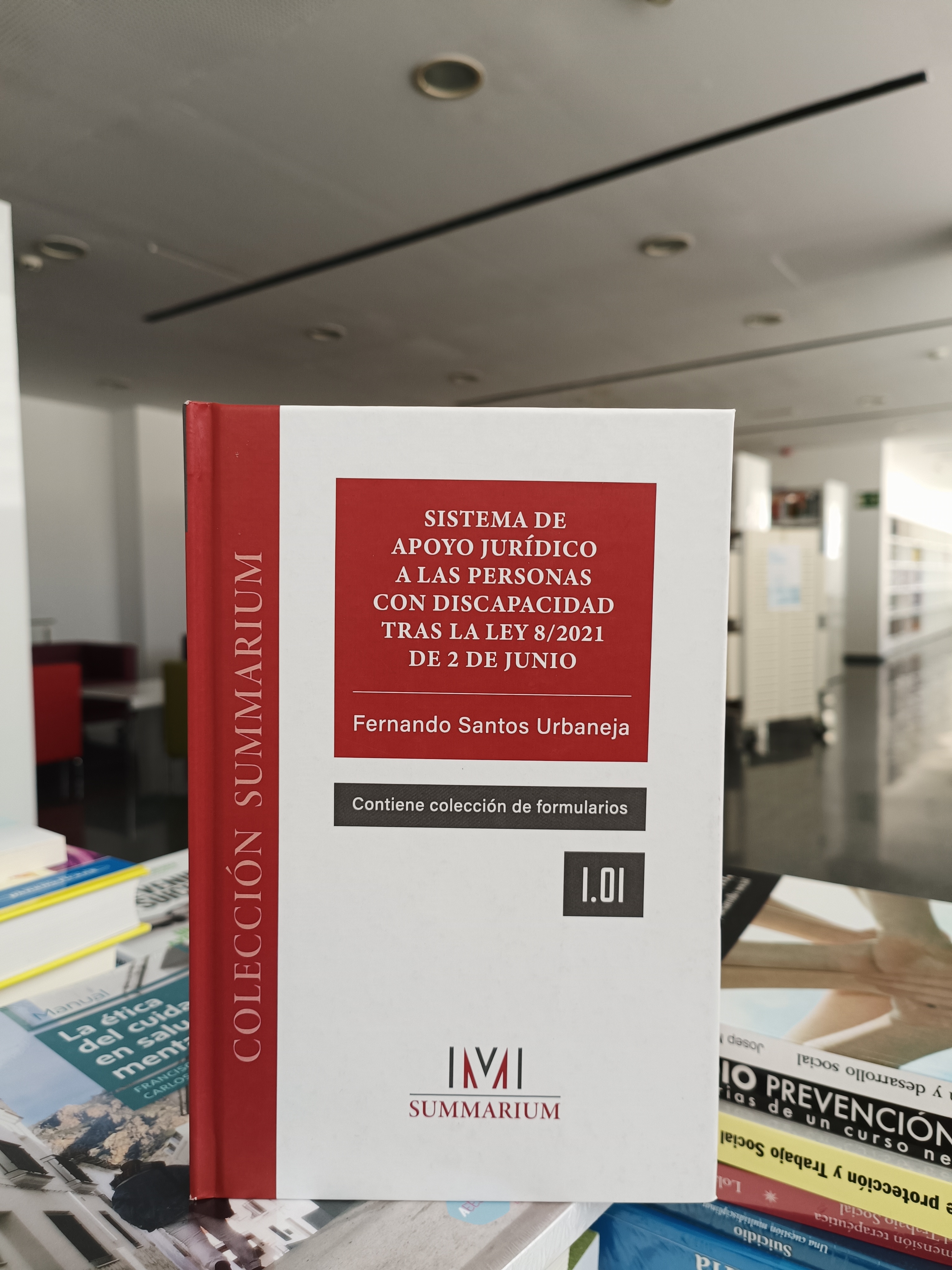 Portada Libro Sistema de apoyo jurídico a las personas con discapacidad tras la Ley 8/2021 de 2 de junio