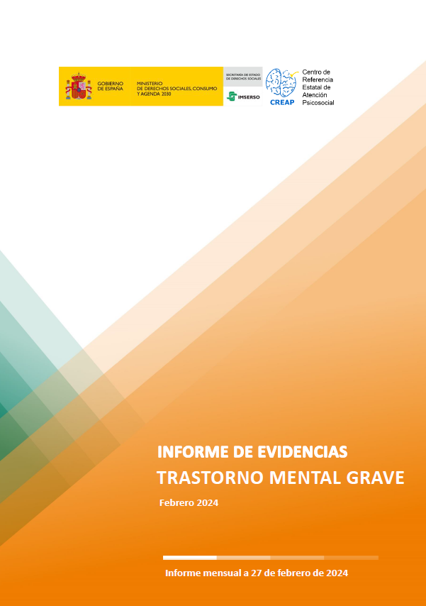 Portada Informe de Evidencias de febrero de 2024