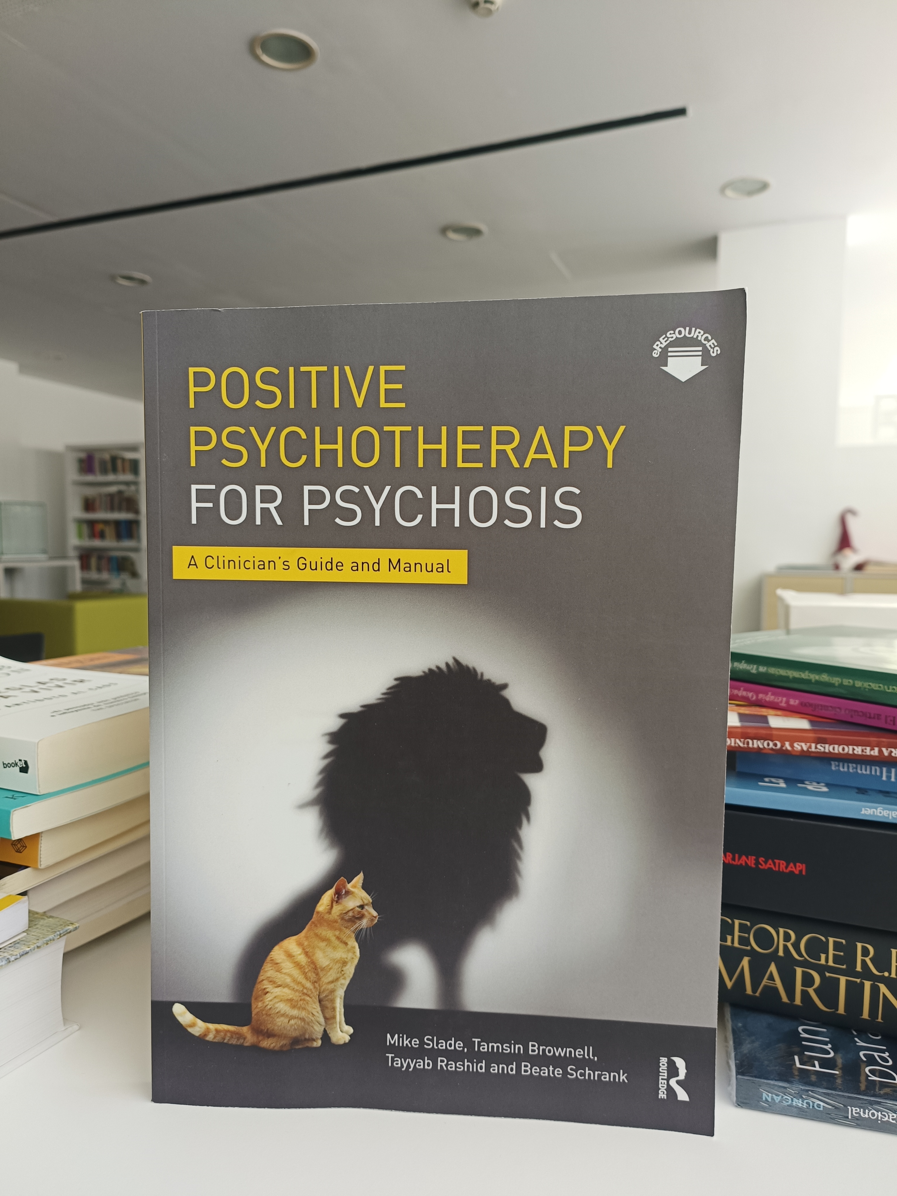 Portada libro Positive Psychotherapy for psychosis