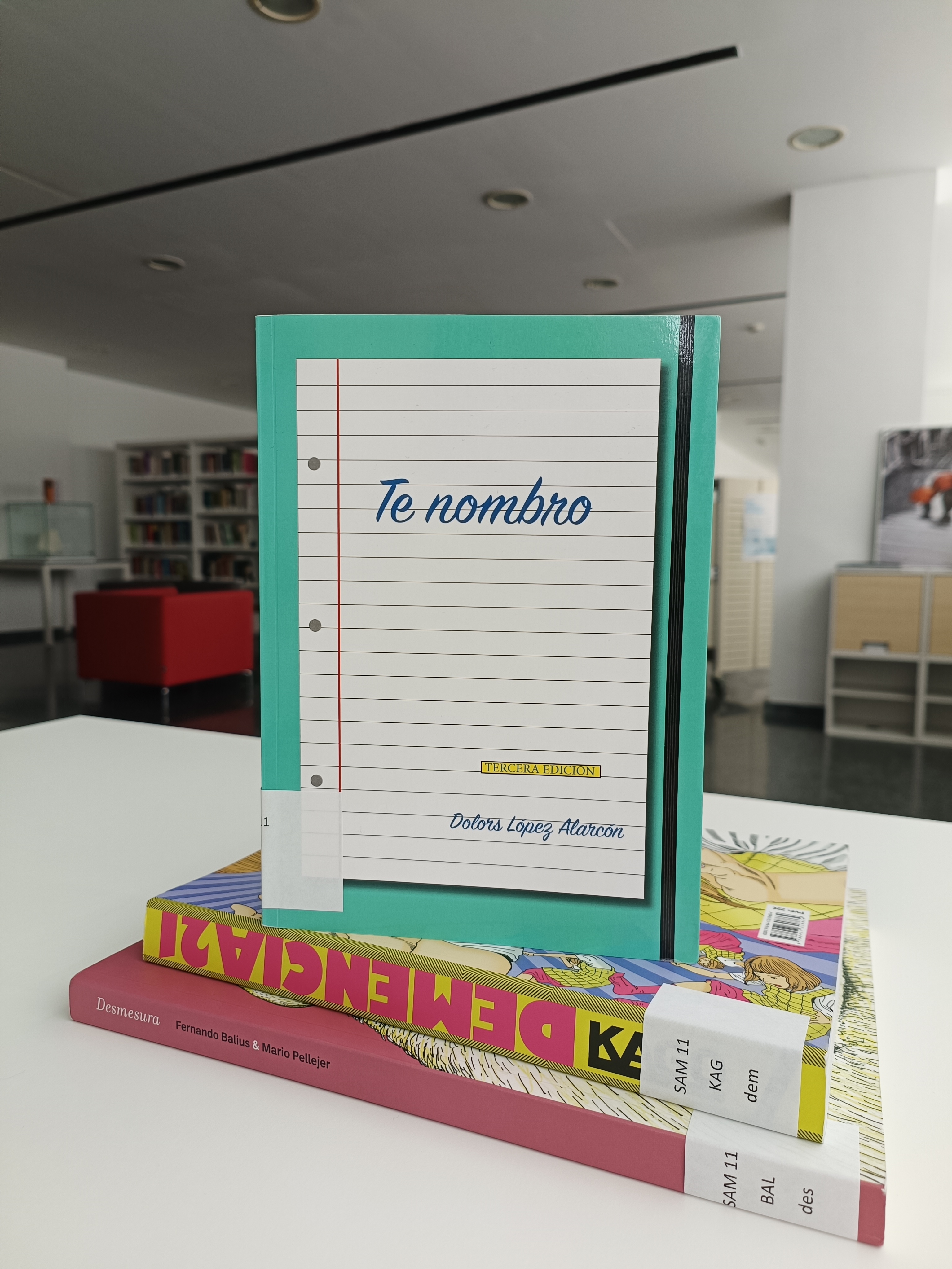 Portada del libro Te nombro