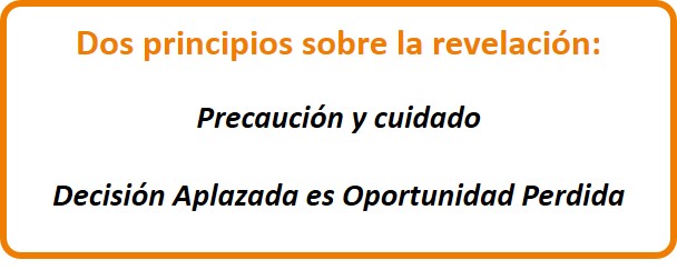 Principios de la revelación