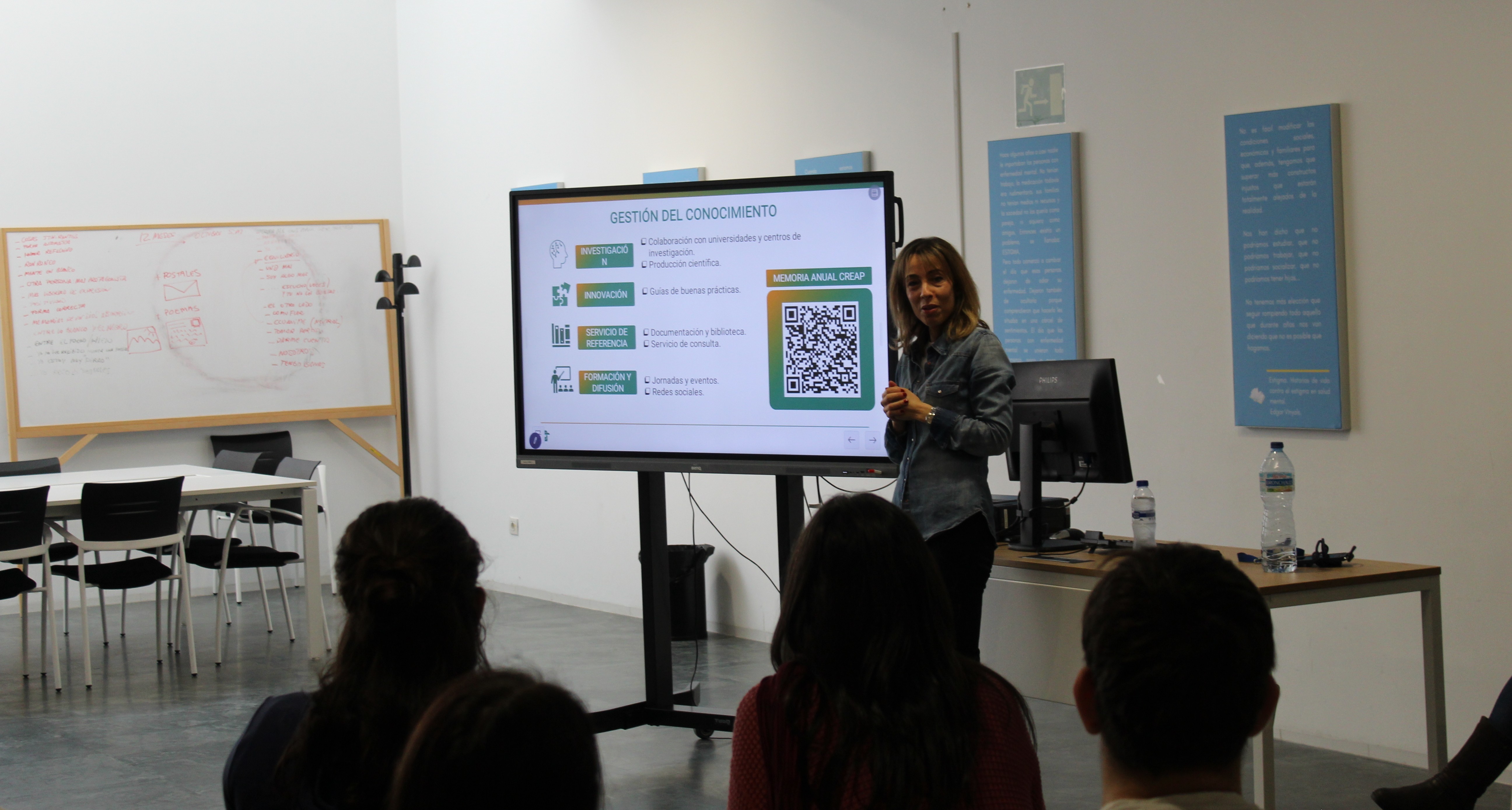 Charla de bienvenida a los alumnos y alumnas del IES Tierno Galván.
