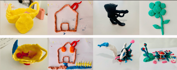 Sesión de arteterapia Lo que puede ser. Creando desde la observación.