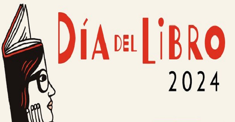 Cabecera del logo del Día del libro 2024