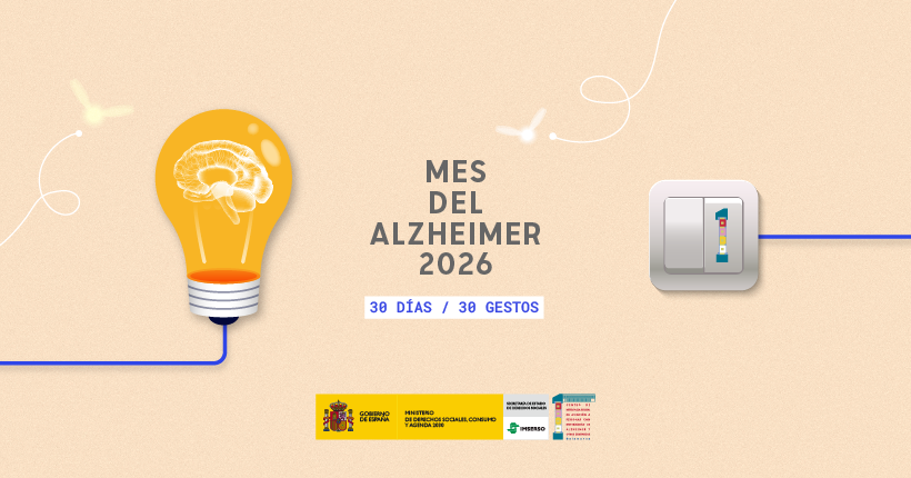 Cartel del Mes Mundial del Alzheimer realizado en el CREA.