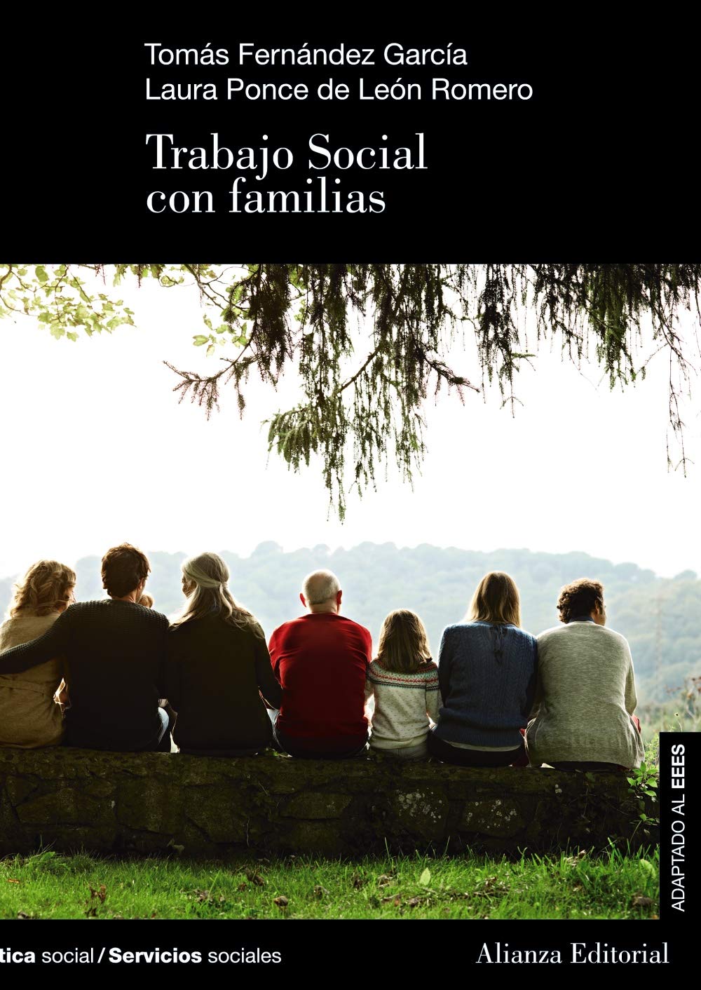 Portada Trabajo social con familias