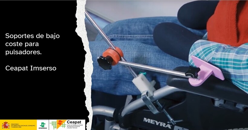 Soportes de bajo coste para pulsadores