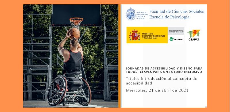 Ciapat Chile y Ceapat organizan las Jornadas de “Accesibilidad y diseño para todos: claves para un futuro inclusivo”