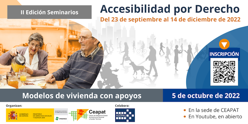 II Edición Seminarios de Accesibilidad por Derecho – Modelos de vivienda con apoyos y desinstitucionalización