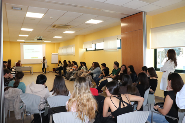Alumnado de 3º de Grado de Pedagogía de la Universidad de Burgos.