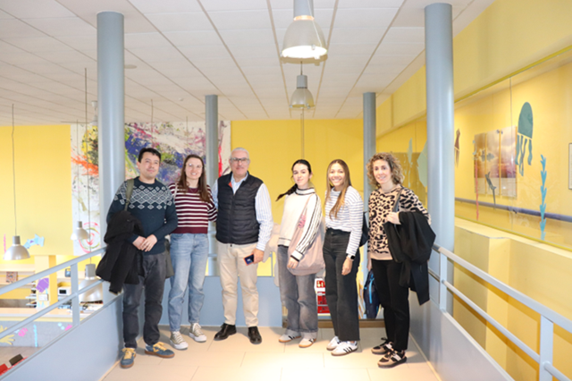 Profesionales de medicina y enfermería (MIR y EIR) dentro del Programa de Rotación Sociosanitaria del Área de Salud de Burgos.