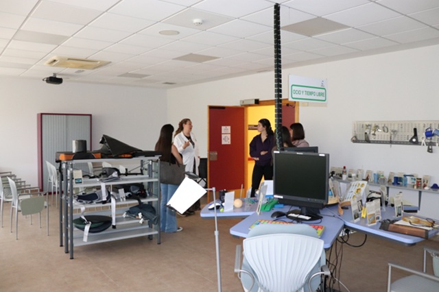 Alumnos del Grado de Terapia Ocupacional de la Universidad de Burgos.