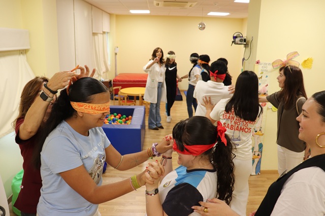 Alumnos de 3º de ESO del Colegio San Pedro y San Felices de Burgos.