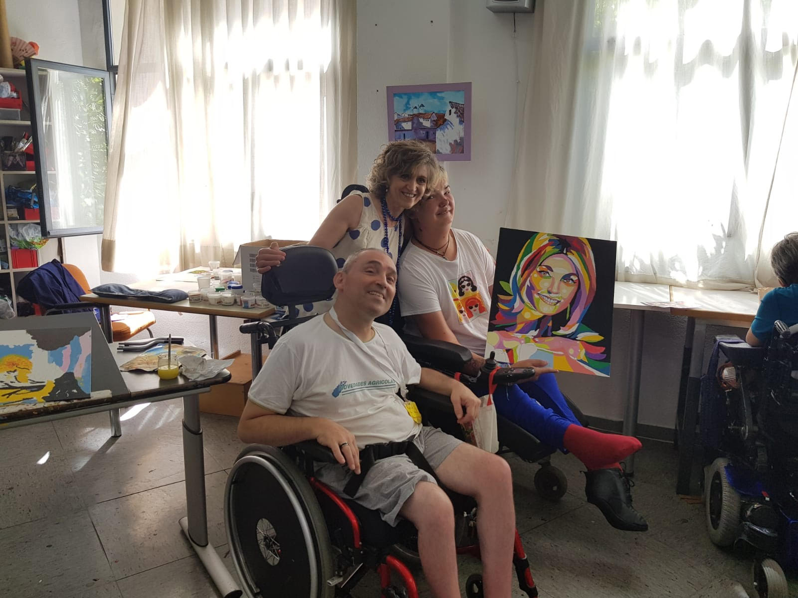 Visita de la ministra Carcedo al CAMF de Leganés