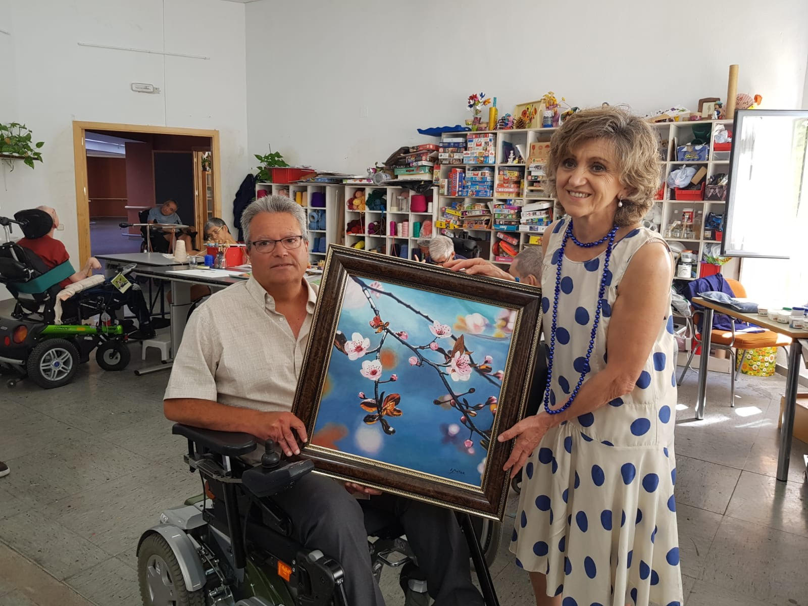 Visita de la ministra Carcedo al CAMF de Leganés