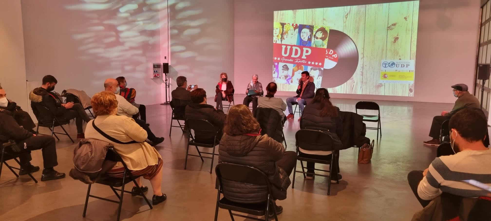 Durante la presentación del calendario