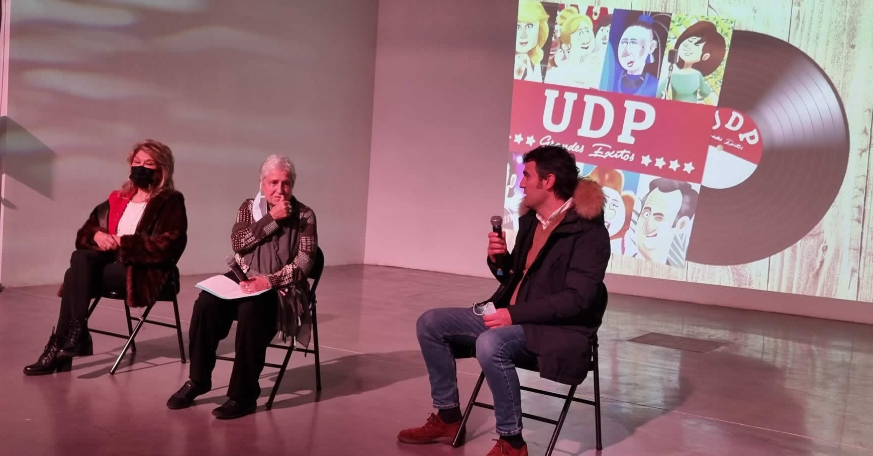 Inmaculada Ruiz, Joaquín París y Helena Bianco