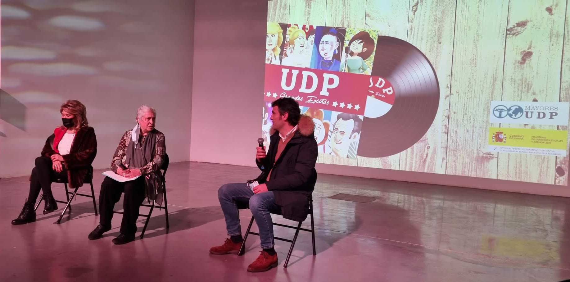 Los encargados de la presentación