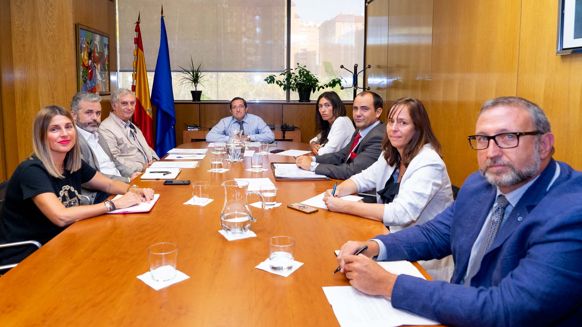 Representantes de las entidades