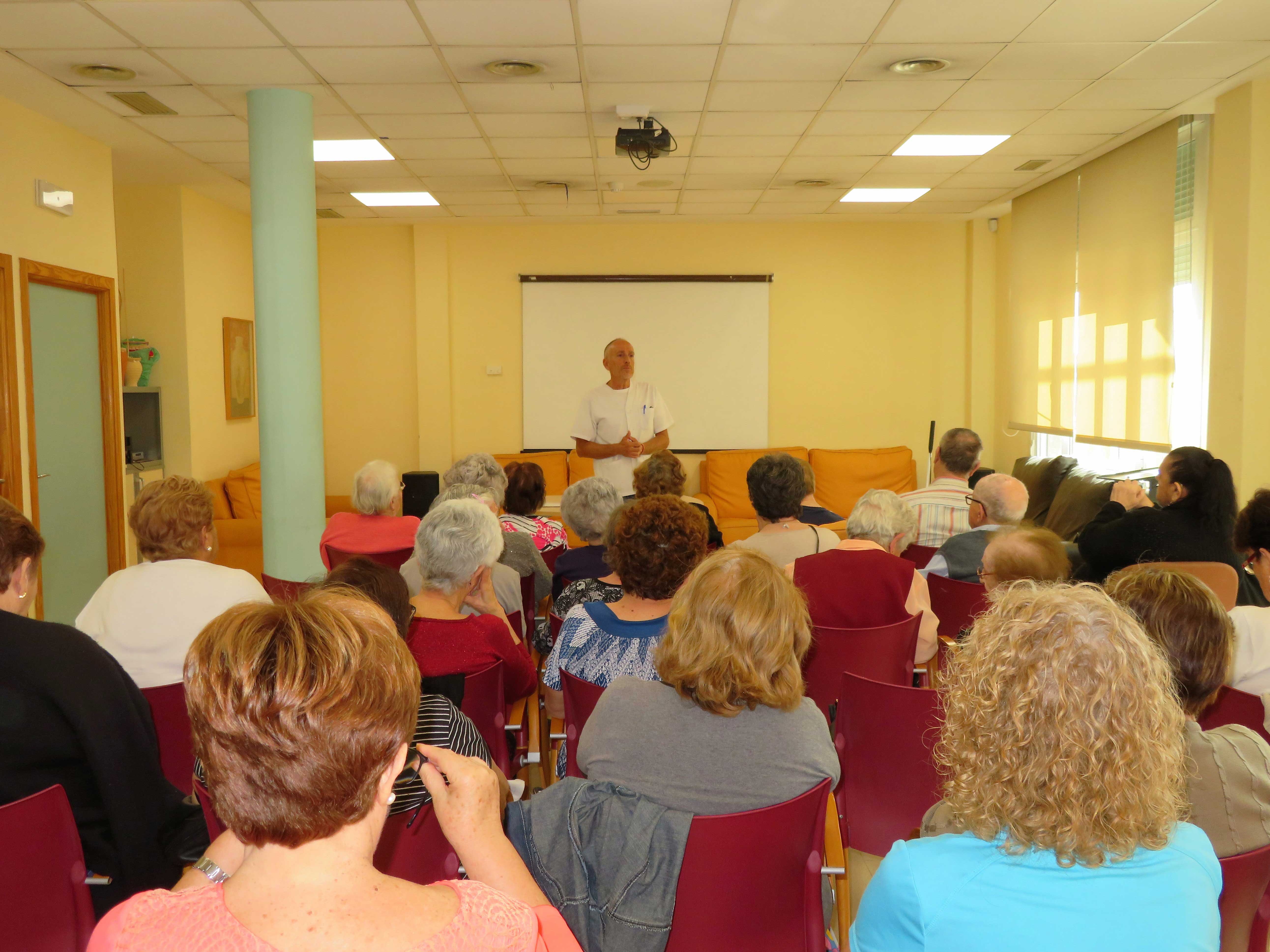 Fotografía durante la ponencia