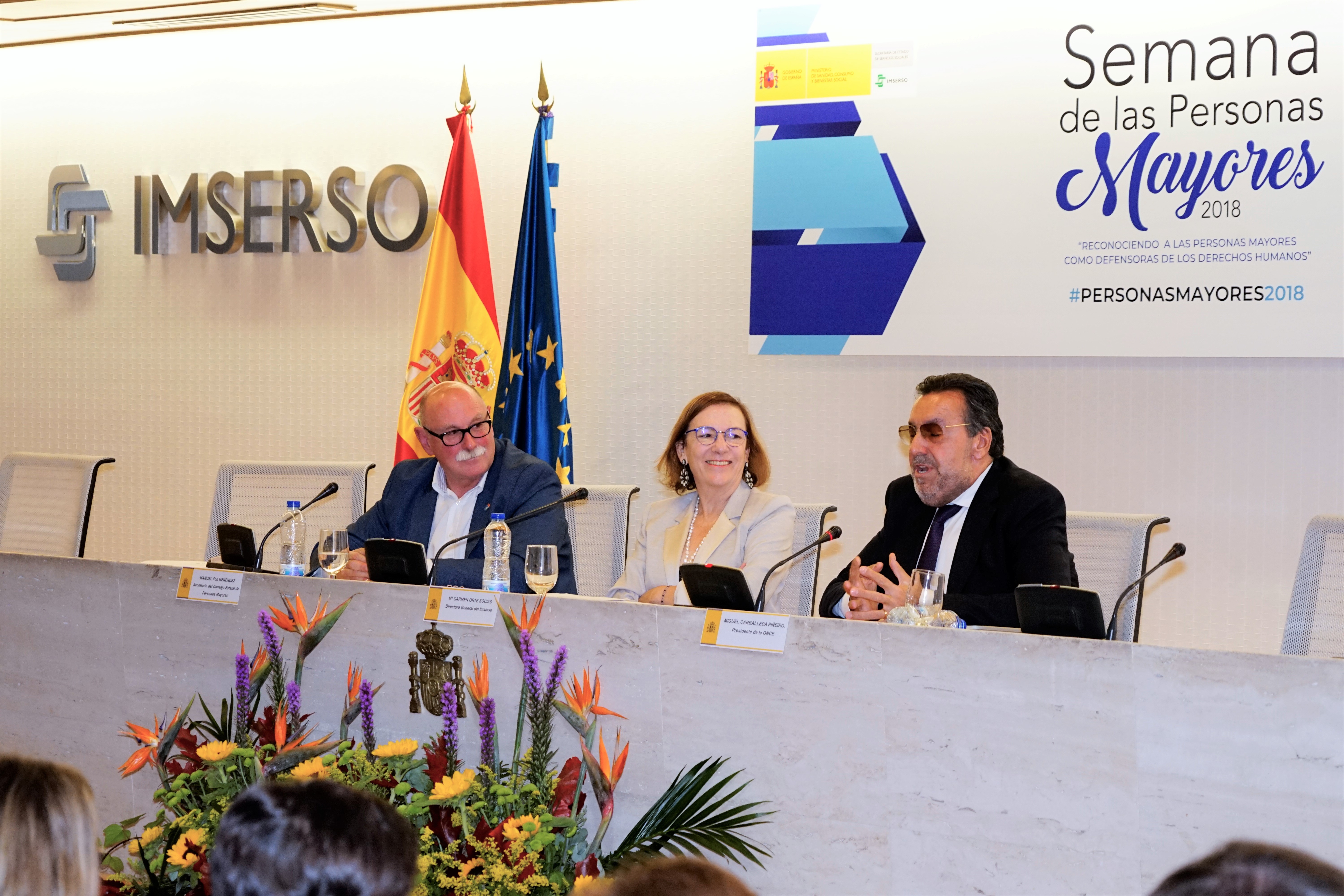 Manuel Fco. Menéndez, Mª Carmen Orte Socias y Miguel Carballeda Piñeiro