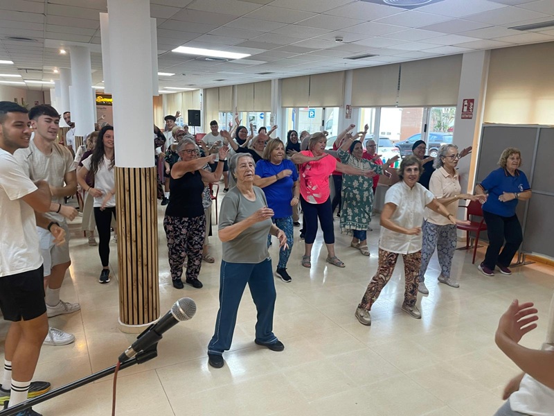 Personas usuarias del CSM durante una de las actividades.