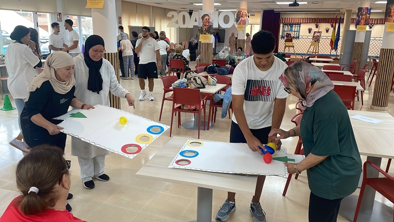 Personas usuarias del CSM durante una de las actividades.