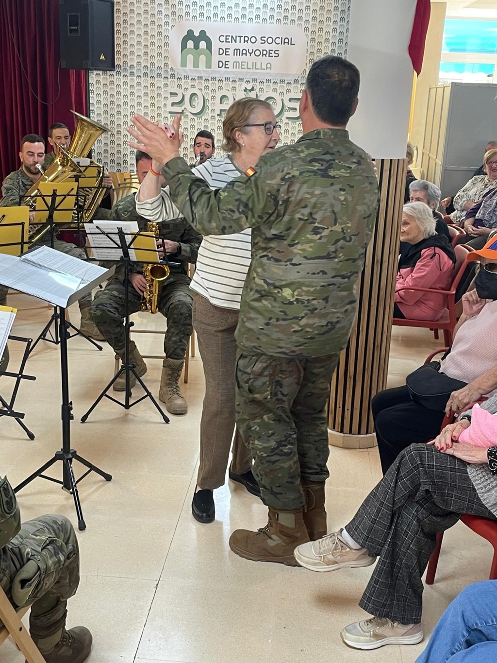 Un momento durante la celebración de la actividad.