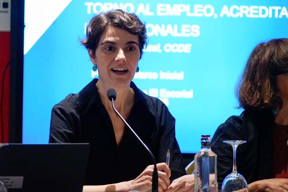 Rosa Martínez, secretaria de Estado de Derechos Sociales.