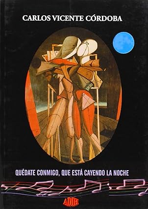 Portada de la novela Quédate conmigo, que está cayendo la noche.