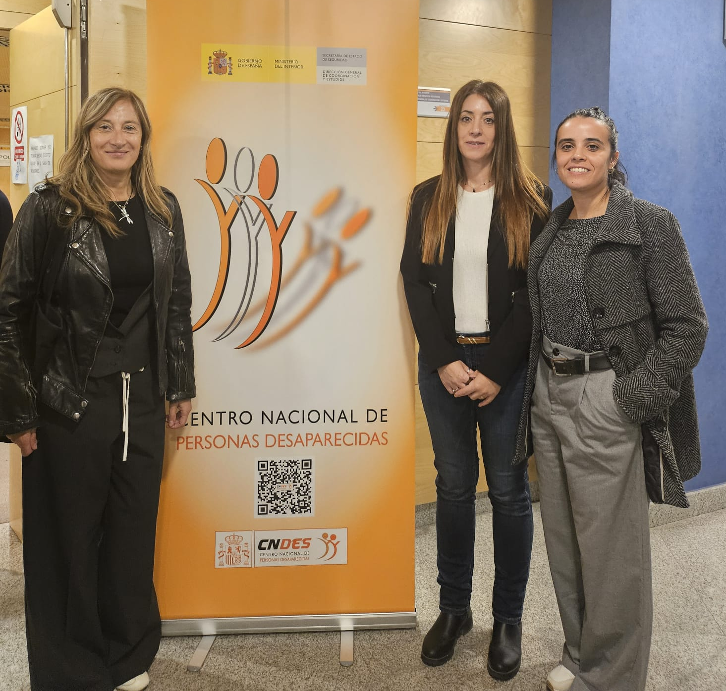 Responsables del CREA en la presentación del II Plan Estratégico en materia de Personas Desaparecidas (2026-2029).