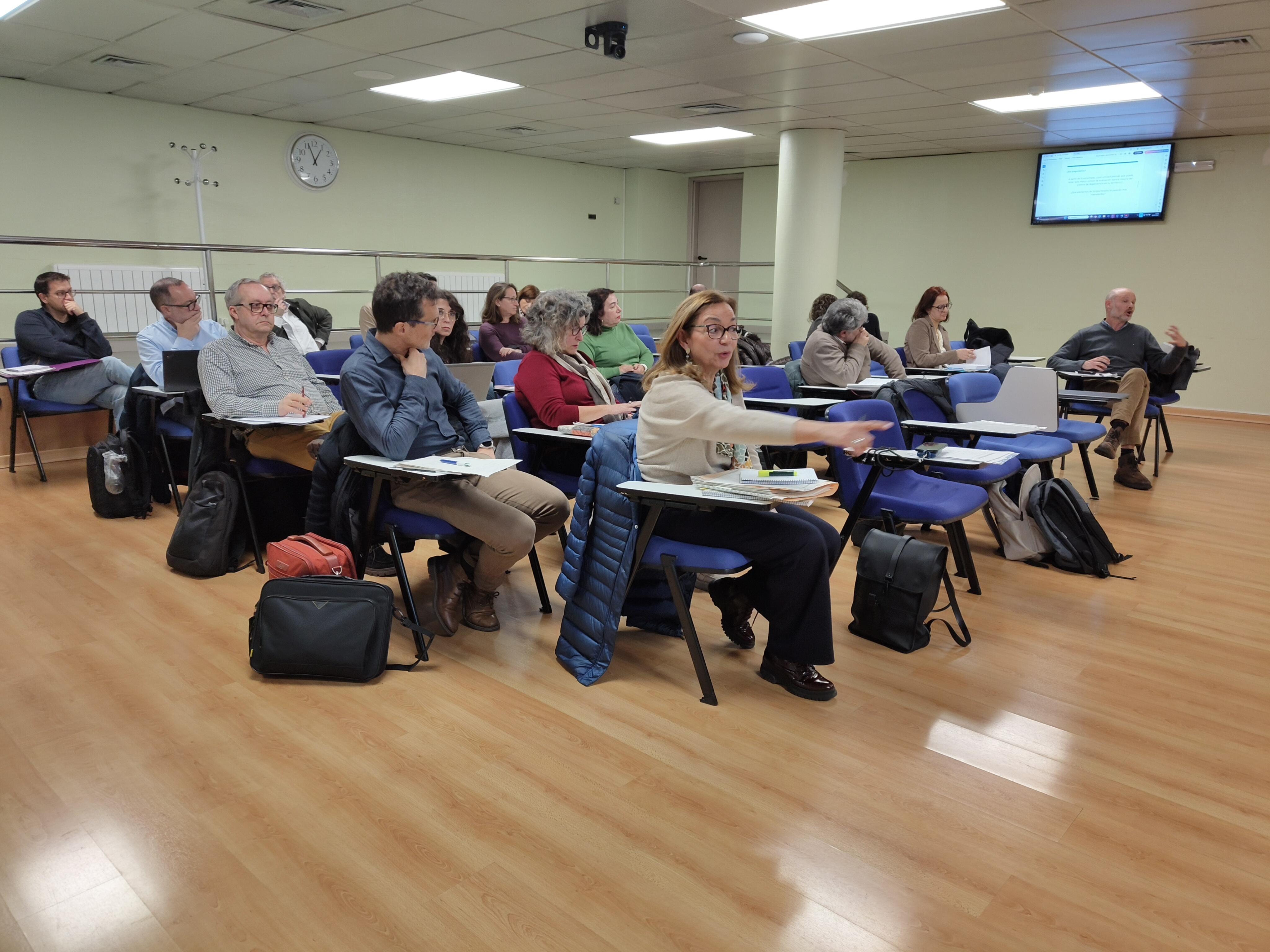 Asistentes a la ponencia.