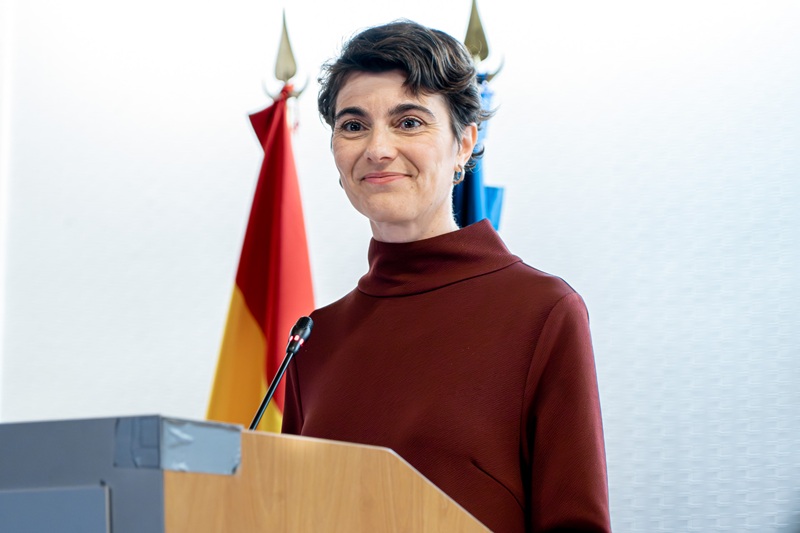 Rosa Martínez, secretaria de Estado de Derechos Sociales en la presentación del Panel del SAAD.