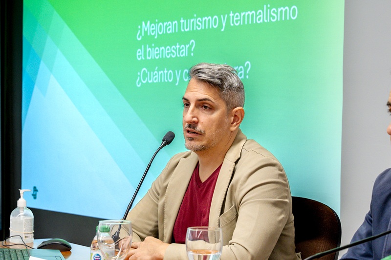 Agustín Martínez durante su intervención.