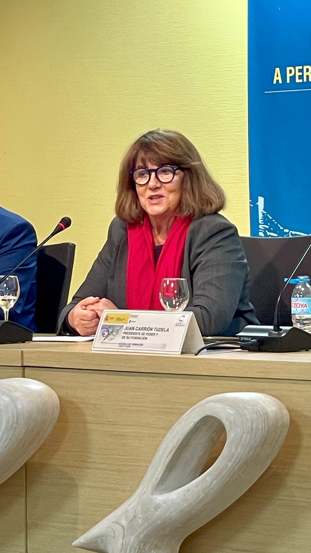 María Teresa Sancho Castiello, directora general del Imserso.