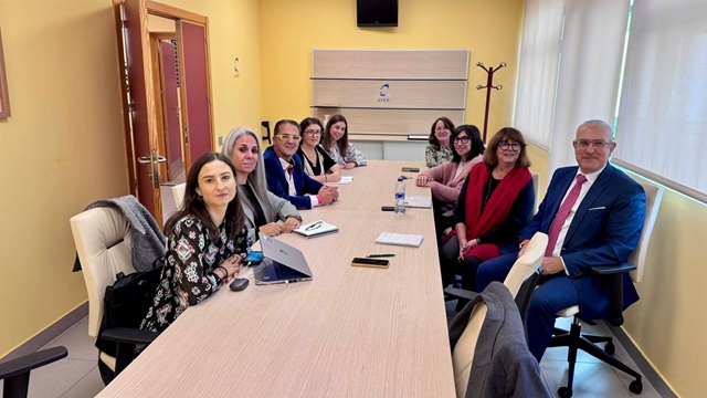 Reunión de la directora general de Imserso con representantes del Creer y de Feder.
