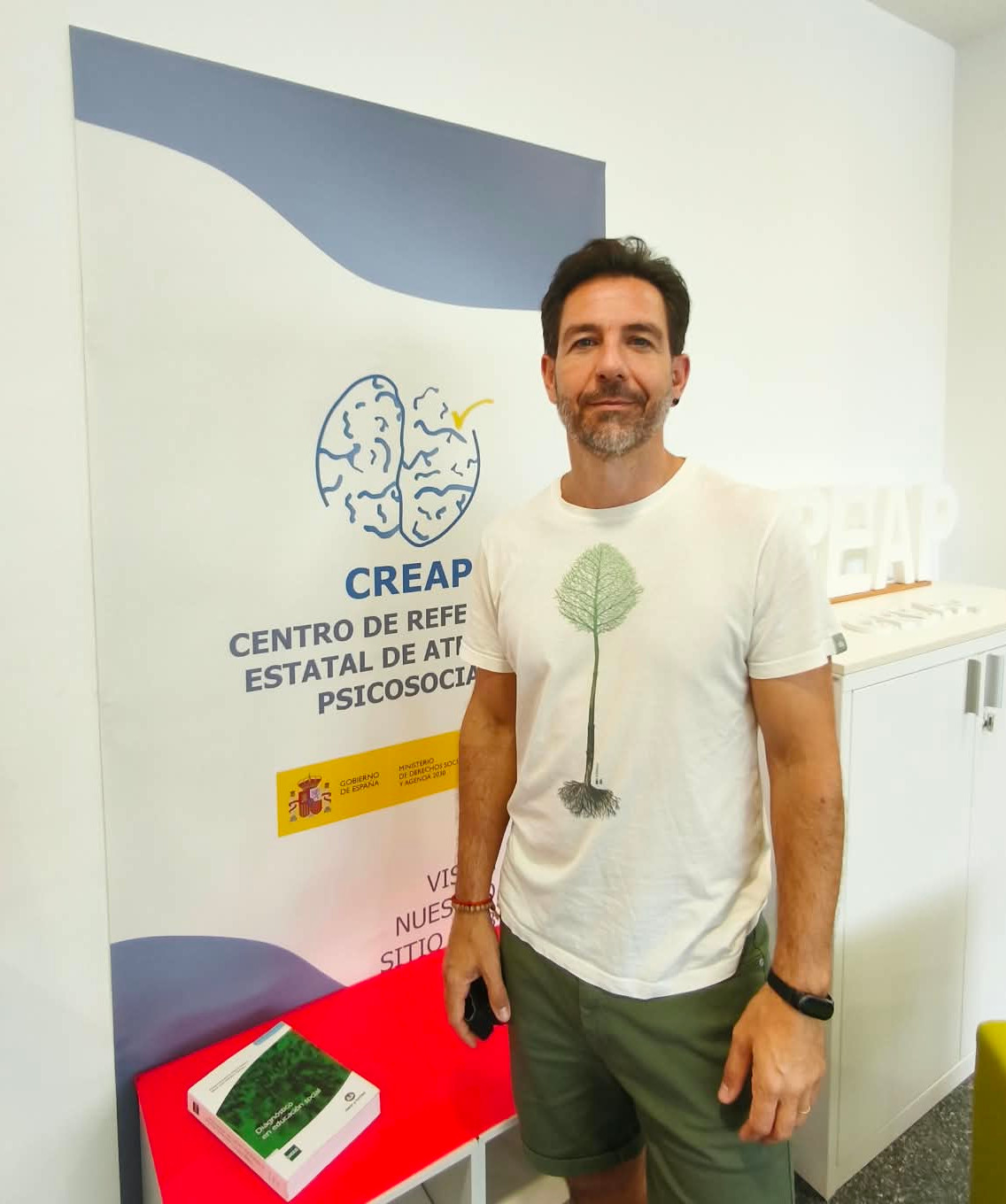 Francisco Cháfer Ortiz, educador social en el Creap a través de Grupo 5